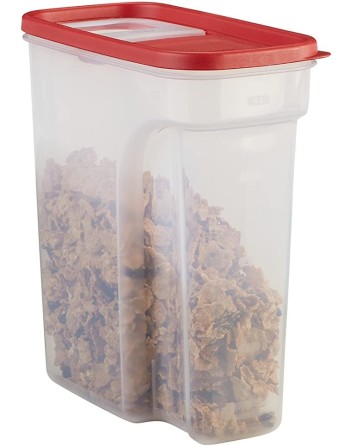 Rubbermaid 1856059 Cereal Keeper Food Storage Containers, Modular Cereal Keeper, Case of 2 - [DefendUse.com] - 1856059 - Rubberm