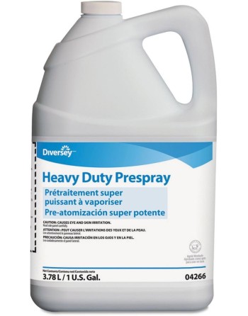 Diversey 904266 Carpet Cleaner Heavy-Duty Prespray, 1 gal Bottle, Fruity Scent, 4/Carton - [DefendUse.com] - 904266 - Diversey H