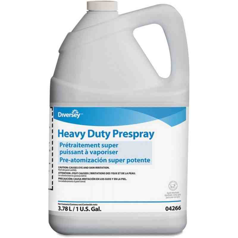 Diversey 904266 Carpet Cleaner Heavy-Duty Prespray, 1 gal Bottle, Fruity Scent, 4/Carton - [DefendUse.com] - 904266 - Diversey H