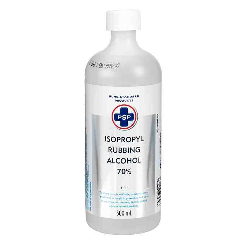 PSP Isopropyl Rubbing Alcohol 70% - 500ml - [DefendUse.com] - 657 - Isopropyl Alcohol