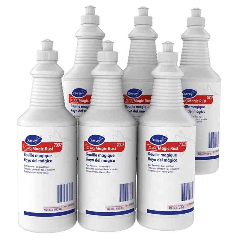 Diversey 100905320 Clax Magic Rust Pre Spotter, 946 mL, Case of 6 - [DefendUse.com] - 100905320 - Diversey Holdings Cleaners