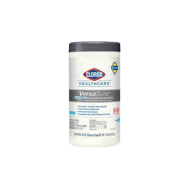 Clorox 31758 Healthcare® VersaSure™ Surface Disinfectant Cleaner Wipe 150 Count, Case of 6 - [DefendUse.com] - 31758 - Clorox® C