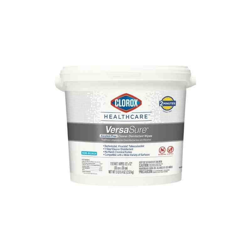 Clorox 31759 Healthcare® VersaSure™ Surface Disinfectant Cleaner Wipe 110 Count, Case of 2 - [DefendUse.com] - 31759 - Clorox® C