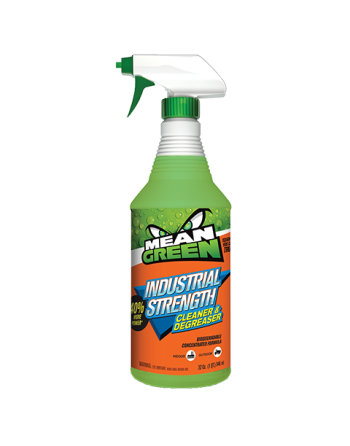 RUSTOLEM MG132 Mean Green Industrial Strength Cleaner and Degreaser, 32 oz. Trigger Spray, 12 Bottles/Pack - [DefendUse.com] - M