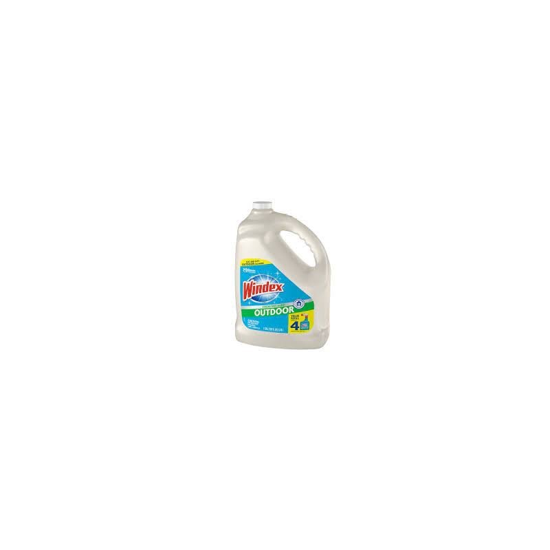 Windex 59200002526 Glass & Patio Concentrated Refill - 4/3.78L, Case of 4 - [DefendUse.com] - 59200002526 - Windex®