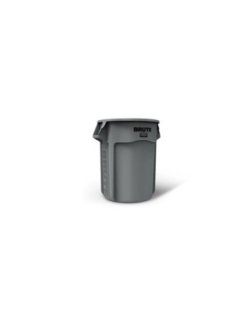 Rubbermaid FG265500GRAY Brute Container Vented 55G - Gray - [DefendUse.com] - FG265500GRAY - Brute® Trash Cans