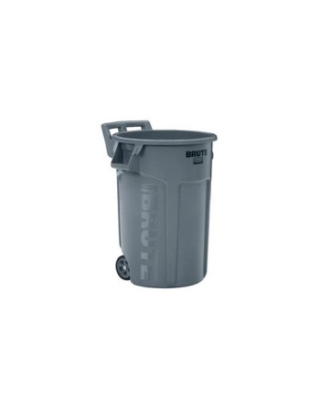 Rubbermaid 2131929  Brute Container Vented Wheeled 44G - Gray - [DefendUse.com] - 2131929 - Brute® Trash Cans