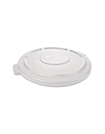 Rubbermaid FG261960WHT Brute Lid Fits 20G - White - [DefendUse.com] - FG261960WHT - Brute Trash Can Lids