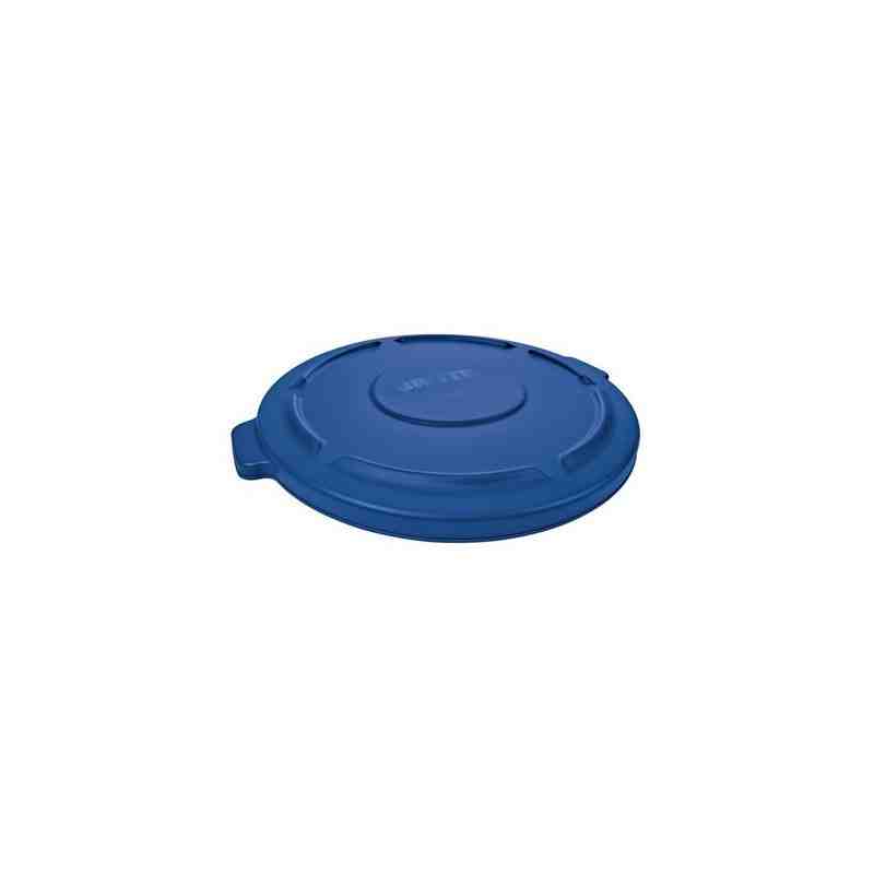 Rubbermaid FG263500BLUE Brute Lid Fits 32G - Blue - [DefendUse.com] - FG263500BLUE - Brute Trash Can Lids