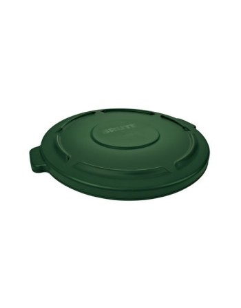 Rubbermaid FG265400DGRN Brute Lid Fits 55G - Dark Green - [DefendUse.com] - FG265400DGRN - Brute Trash Can Lids