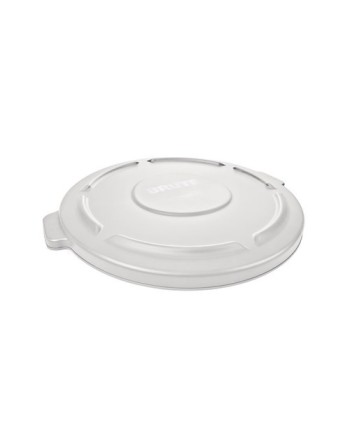 Rubbermaid FG265400WHT Brute Lid Fits 55G - White - [DefendUse.com] - FG265400WHT - Brute Trash Can Lids