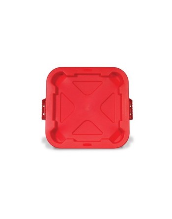 Rubbermaid FG352900RED Brute - Lid Snap-Lock For 3526 - Red - [DefendUse.com] - FG352900RED - Brute Trash Can Lids