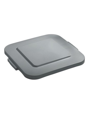 Rubbermaid FG353900GRAY Brute - Lid Square For 3536 - Gray - [DefendUse.com] - FG353900GRAY - Brute Trash Can Lids