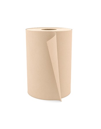 Cascades Pro Select - H045 - Kraft Hand Paper Towel Roll 8" x 425' - 12/Case - [DefendUse.com] - H045 - Cascades PRO® | Professi