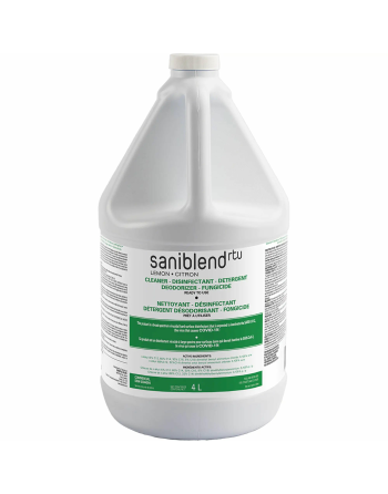 SAFEBLEND SRTLGW4 SaniBlend™ Ready-To-Use Disinfectant & Sanitizer, Jug Container Size: 4 L - [DefendUse.com] - SRTLGW4 - Safebl