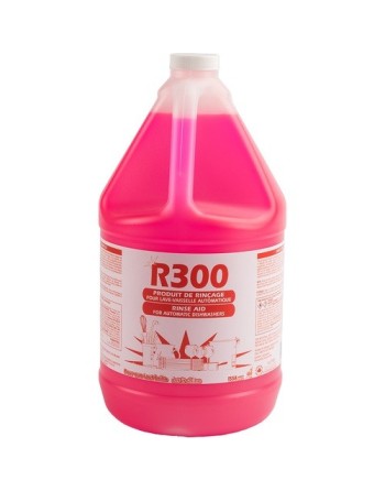 SAFEBLEND  R300GN4 Rinse Aid for Automatic Dishwashers, Jug Container Size: 4 L - [DefendUse.com] - R300GN4 - Safeblend™ 