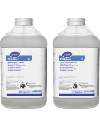 Diversey™ 95613252 Perdiem 58 Liquid General Purpose Cleaner, 2.5L J-Fill Bottle, Odorless, Case of 2 - [DefendUse.com] - 956132