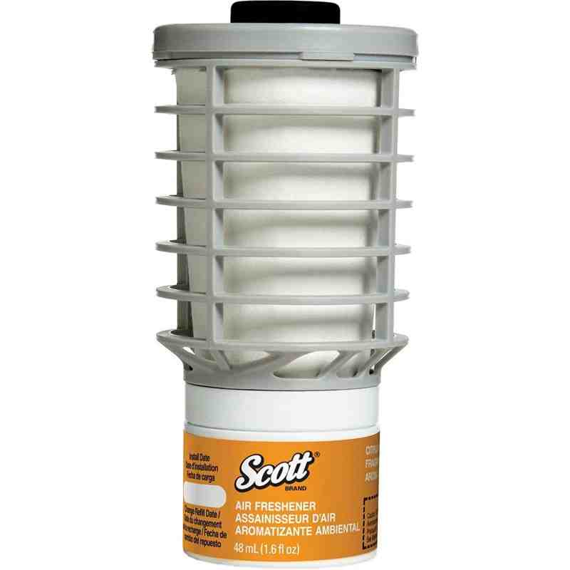 Scott 91067 Essential Air Freshener Refill, Citrus, Automatic / Continuous Release, 6 Refills / Case - [DefendUse.com] - 12370 -