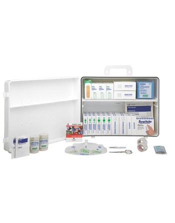 Regulation First Aid Kits, Alberta, Plastic Box, Unitized - [DefendUse.com] - 50140 - SAFECROSS