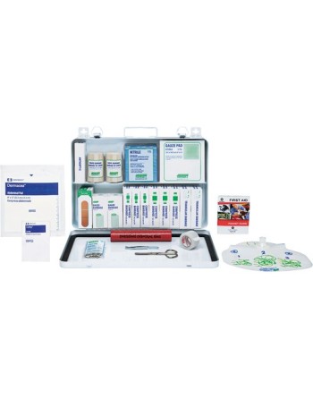 Regulation First Aid Kits, Alberta, Metal Box, Unitized - [DefendUse.com] - 50127 - SAFECROSS