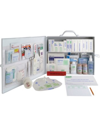 Office Standard First Aid Kits, Class 1 Medical Device, Metal Box - [DefendUse.com] - 1903 - SAFECROSS