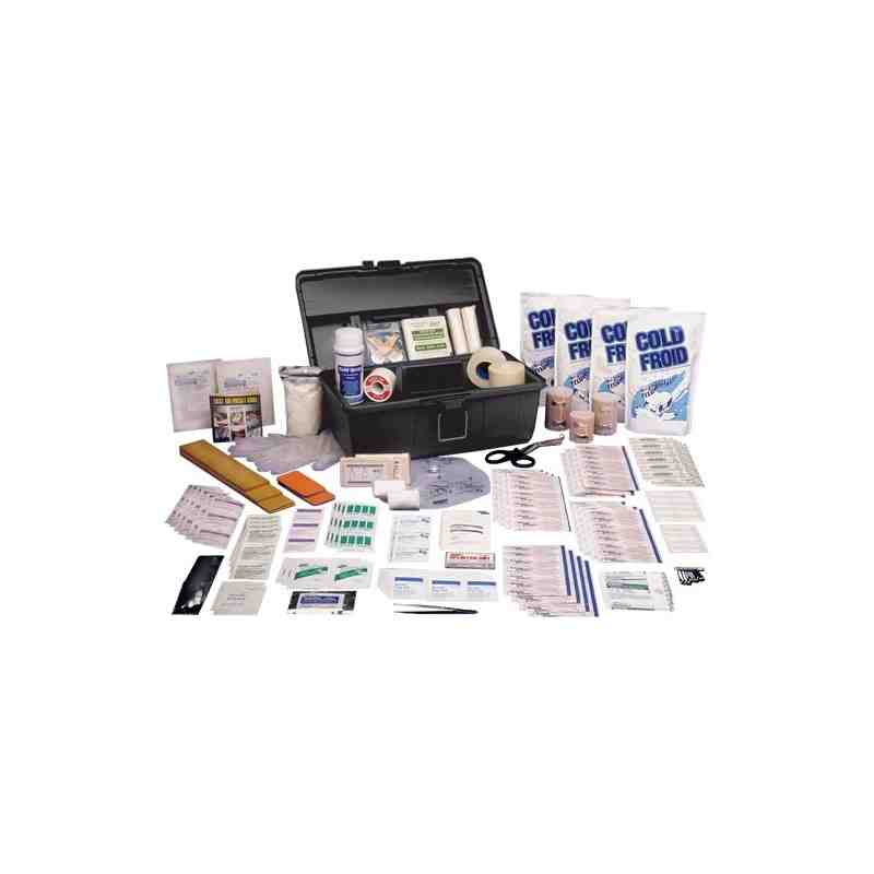 Athletic First Aid Kits, Class 1 Medical Device, Plastic Box - [DefendUse.com] - 1360 - SAFECROSS