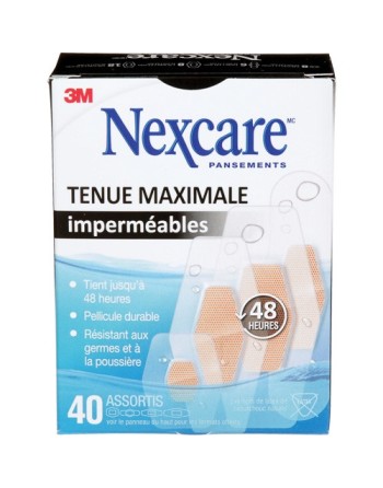 Nexcare™ Max-Hold Waterproof Bandages - [DefendUse.com] - MHW-40-CA - 3M Medical