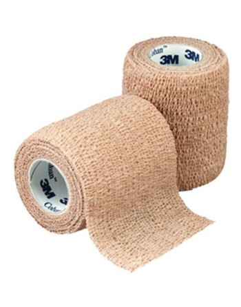 Coban™ Wrap, Cut to Size L x 4" W, Class 1, Self-Adherent - [DefendUse.com] - 1584 - 3M Medical