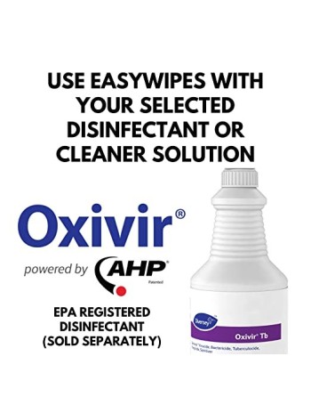 Diversey 5831874 Easywipe Disposable Wiping System Refill, Pack of 6 - [DefendUse.com] - 5831874 - Diversey Holdings Cleaners