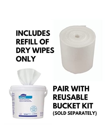 Diversey 5831874 Easywipe Disposable Wiping System Refill, Pack of 6 - [DefendUse.com] - 5831874 - Diversey Holdings Cleaners