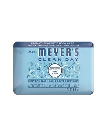 SC JOHNSON 59200002670 Mrs.Meyers Bar Soap - Rain Water - 12/150g, Case: 12 x 150g - [DefendUse.com] - 59200002670 - Mrs. Meyer'