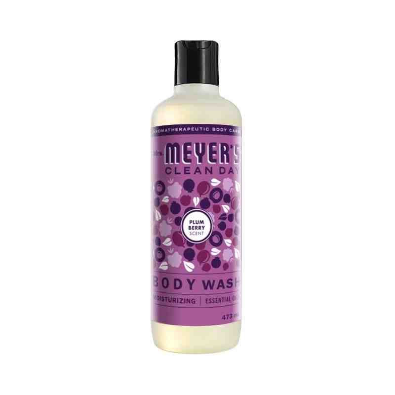 SC JOHNSON 59200002663 Mrs.Meyers Body Wash - Plumberry - 6/473ml, Case: 6 x 473ml - [DefendUse.com] - 59200002663 - Mrs. Meyer'