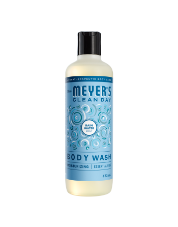 SC JOHNSON 59200002649 Mrs.Meyers Body Wash - Rain Water - 6/473ml, Case: 6 x 473ml - [DefendUse.com] - 59200002649 - Mrs. Meyer