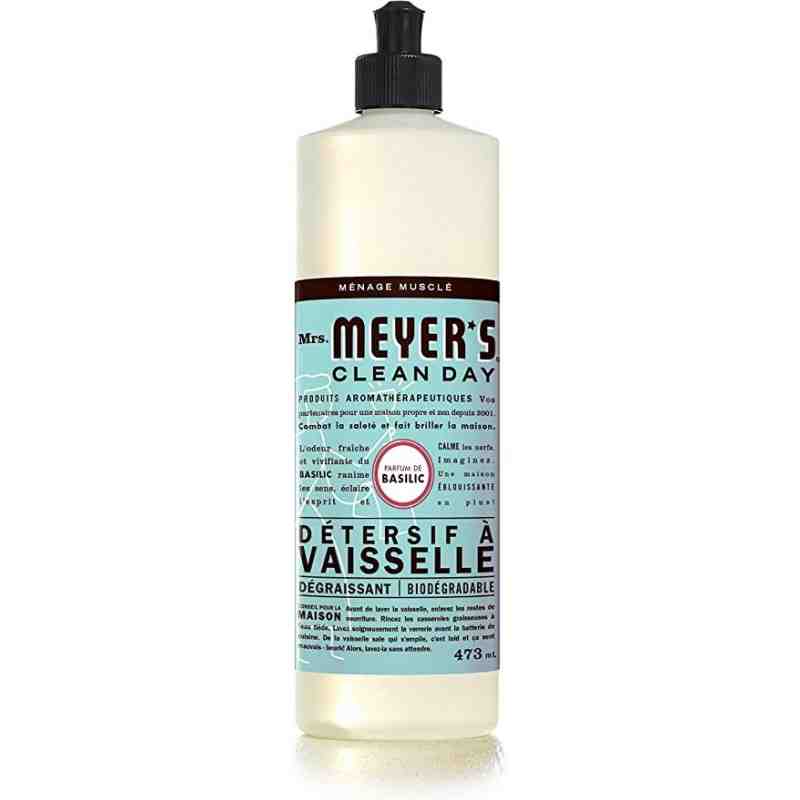 SC JOHNSON 59200708596 Mrs.Meyers Dish Soap - Basil - 6/473ml, Case: 6 x 473ml - [DefendUse.com] - 59200708596 - Mrs. Meyer's® C