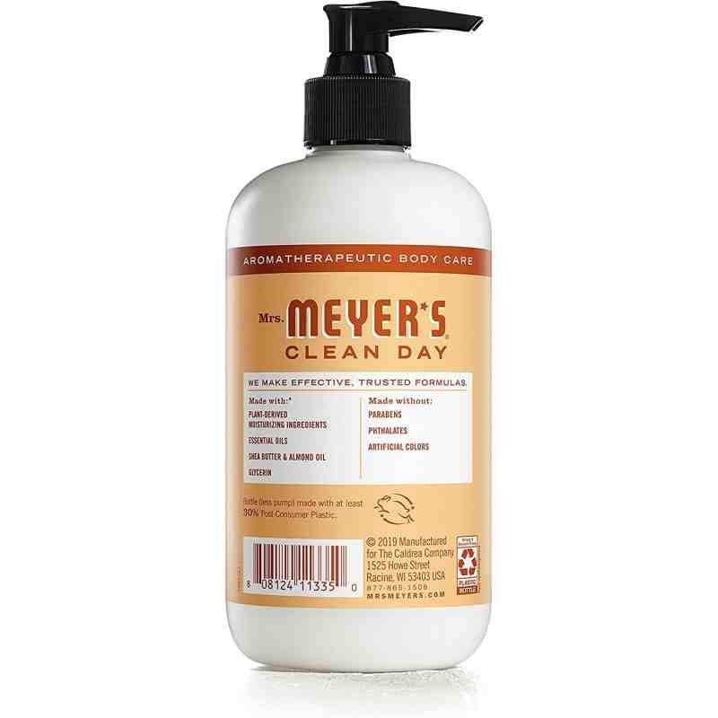 SC JOHNSON 59200002717 Mrs.Meyers Hand Lotion - Oat Blossom - 6/354ml, Case: 6 x 354ml - [DefendUse.com] - 59200002717 - Mrs. Me