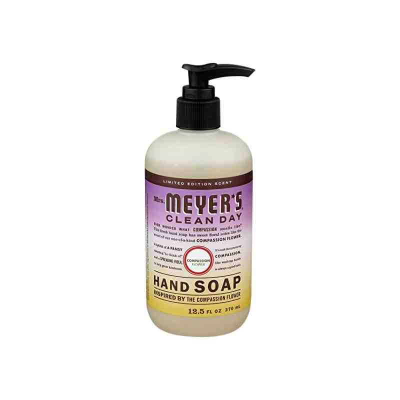 SC JOHNSON 62300001566 Mrs.Meyers Hand Soap - Geranium - 6/370ml, Case: 6 x 370ml - [DefendUse.com] - 62300001566 - Mrs. Meyer's