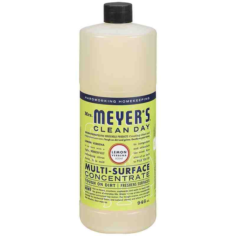 SC JOHNSON 59200708497 Mrs.Meyers Multi-Surface Conc - LemonVerbena - 6/946ml, Case: 6 x 946ml - [DefendUse.com] - 59200708497 -