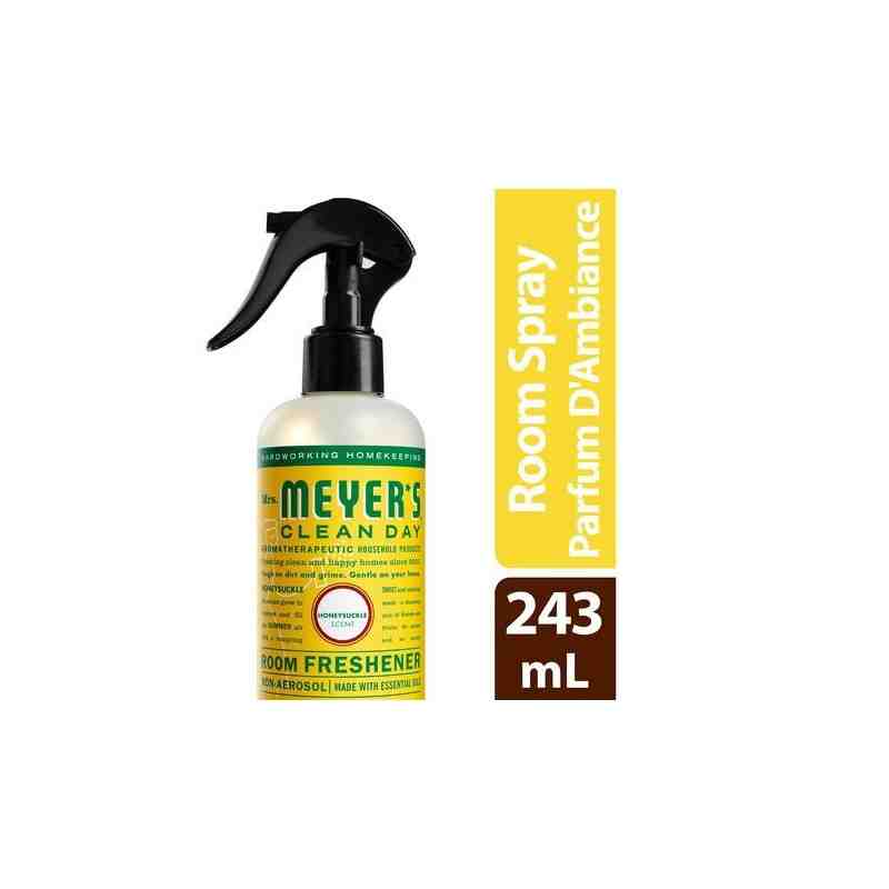 SC JOHNSON 59200002519 Mrs.Meyers Room Spray - Honeysuckle - 6/243ml, Case: 6 x 243ml - [DefendUse.com] - 59200002519 - Mrs. Mey