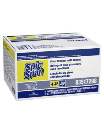 Spic and Span® 37000-31354 Floor Cleaner with Bleach, 45/62g - [DefendUse.com] - 37000-31354 - Spic & Span®