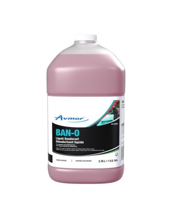 Avmor 101106664 Ban-O Liquid Deodorant - 4/3.78L [2000278001] Case: 4 x 3.78L - [DefendUse.com] - 101106664 - Avmor