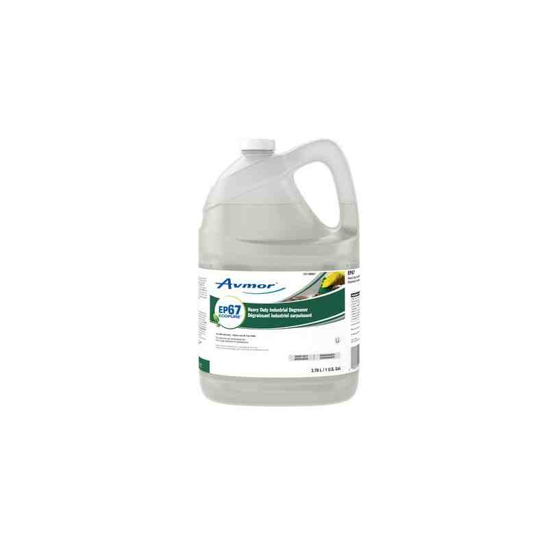 Avmor 101106667 EP67 HD Industrial Degreaser, Case of 4/3.78L[2105278001] Case: 4 x 3.78L - [DefendUse.com] - 101106667 - Avmor