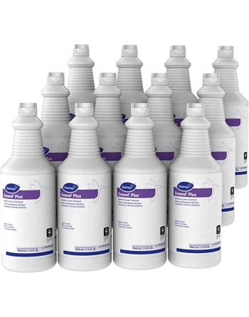 Diversey 94496138 Emerel Plus, Vim Subsititute, Bathroom Cream Cleanser Squeeze Bottle, Case of 12x946ml - [DefendUse.com] - 944