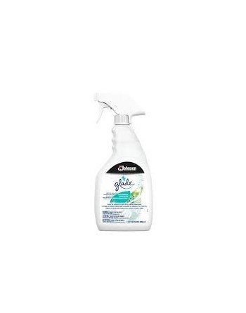 SC Johnson Glade® 699158 32 oz. Clear Springs® Fabric / Air Freshener and Odor Control Spray, Case of 6 - [DefendUse.com] - 6991