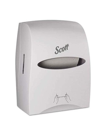 Kimberly-Clark 46254 Scott Essential Towel Dispenser System, White - [DefendUse.com] - 46254 - Scott®