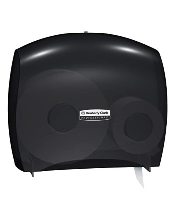 Kimberly-Clark 09507 Scott Scott® Essential Jumbo Roll Toilet Paper Dispenser, Smoke Black, Sold Individually - [DefendUse.com] 