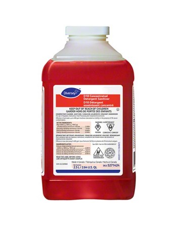 Diversey™ 5271424 Suma® D10 Concentrated Detergent Sanitizer - [DefendUse.com] - 5271424 - Diversey Holdings Cleaners