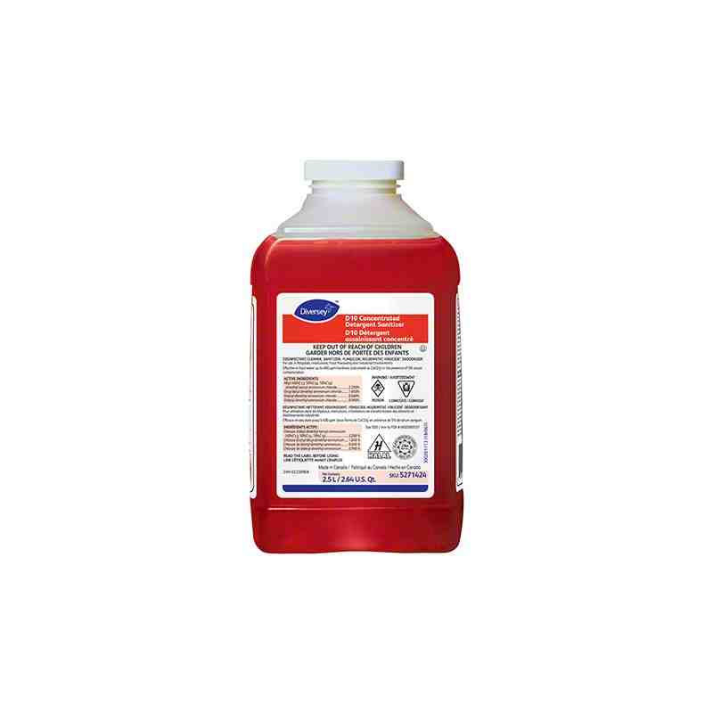 Diversey™ 5271424 Suma® D10 Concentrated Detergent Sanitizer - [DefendUse.com] - 5271424 - Diversey Holdings Cleaners