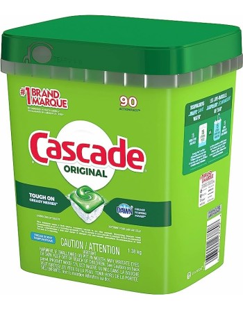 Cascade® 37000-23780 2 In 1 Action Pacs Fresh Scent, Dishwasher Pods, Case of 3/90ct - [DefendUse.com] - 37000-23780 - Dishwashe