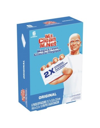 Mr.Clean 37000-79009 Magic Eraser Original, 6 Count, Case of 6 - [DefendUse.com] - 37000-79009 - Mr.Clean