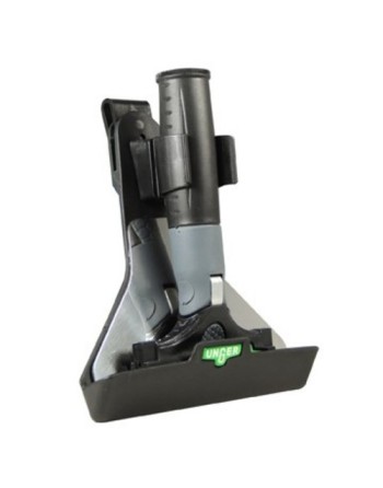 UNGER ENH10 ErgoTec Ninja Scraper 4"-Black/Gray, Case: 5, Priced PerEA - [DefendUse.com] - ENH10 - Unger Commercial Cleaning